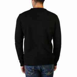 100% Cashmere - C-NECK-M - Negro